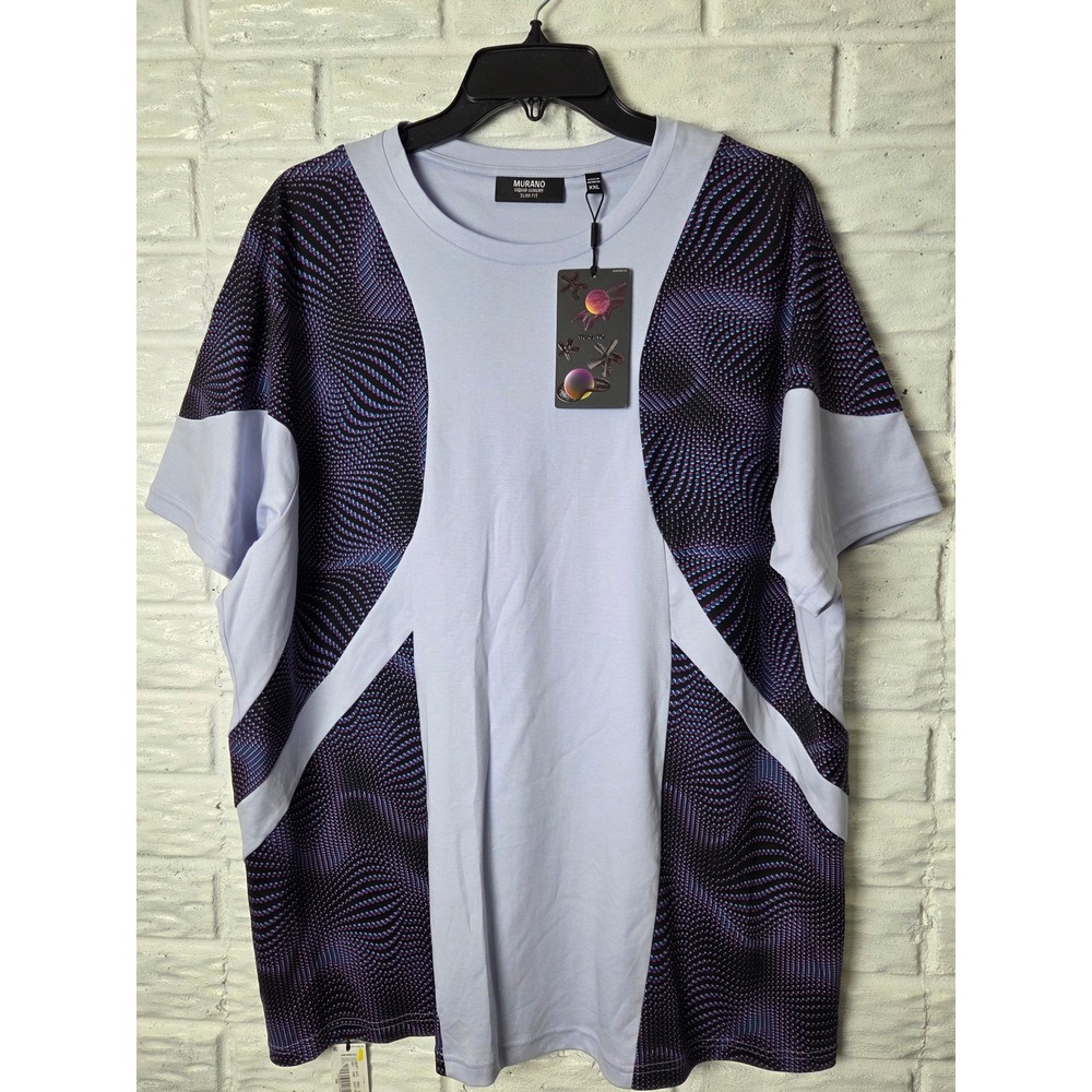 MURANO Men's XXL Interdimensional Slim Fit Liquid Luxury s/s T-Shirt NWT